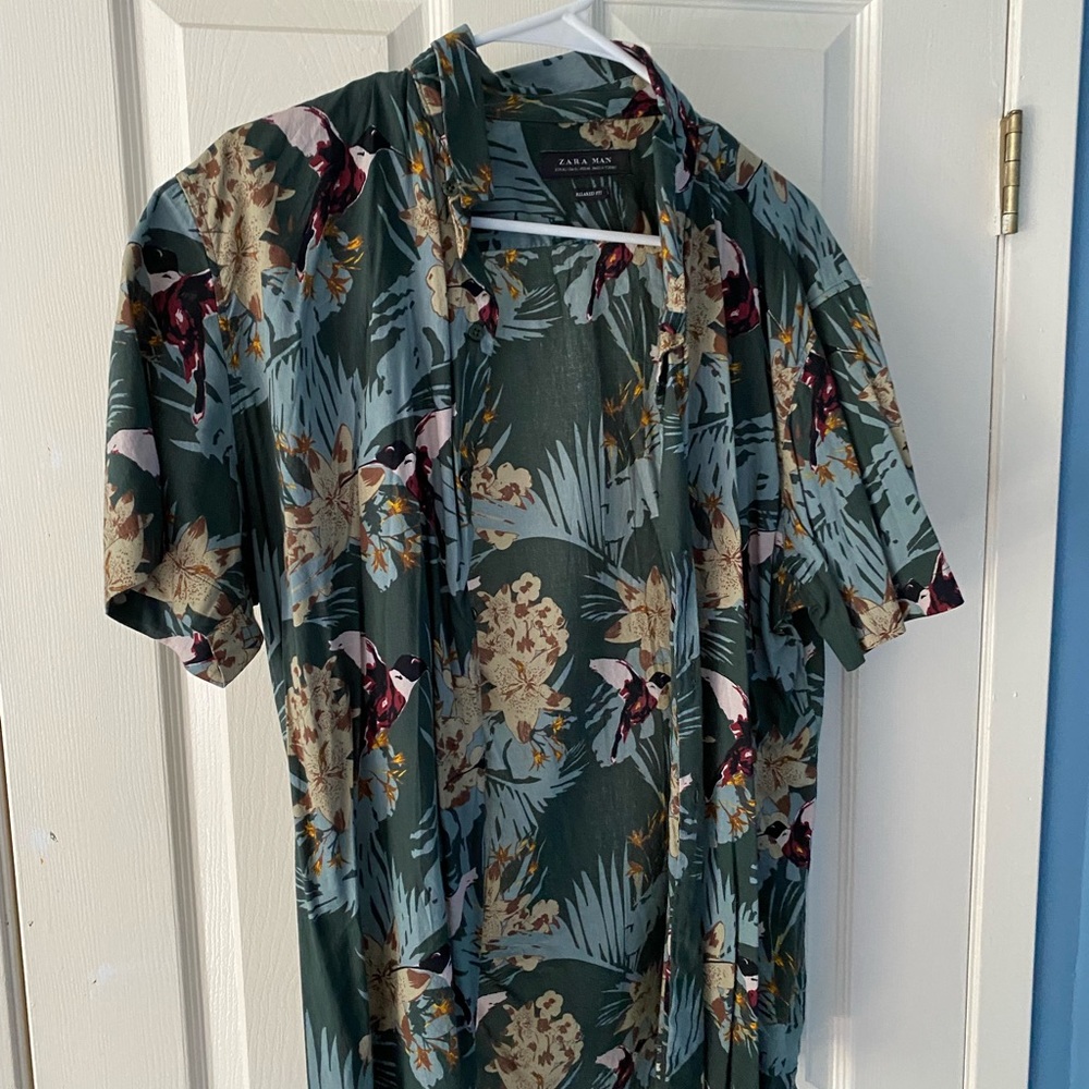 Zara SS button down